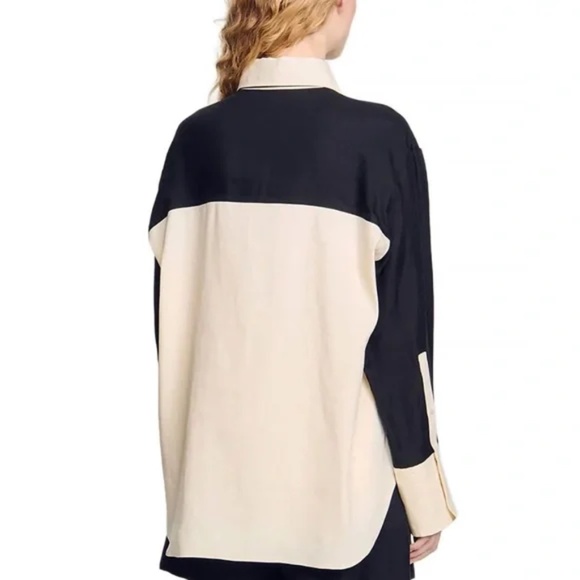 Grace Two Tone Shirt - Picture 2 of 6